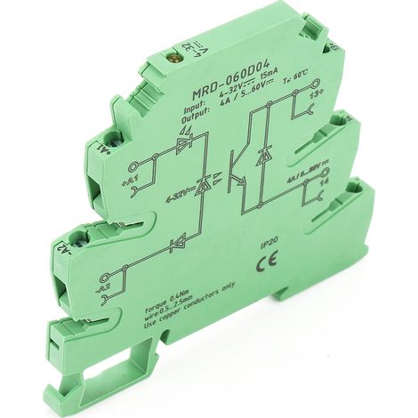 MRD-060D4 Ultradünne SPS-Relais-Leistungsverstärkerplatine, DC-Halbleiterrelaismodul (1/5)