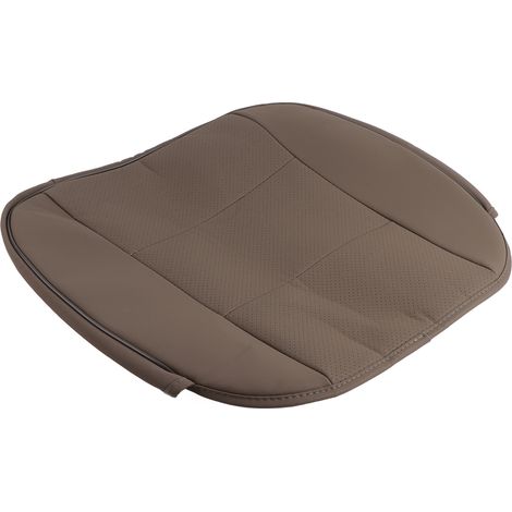 Coussin de Siège Auto en Cuir PU, Housse Protectrice pour Fauteuil de Voiture, Protection Universelle pour Conducteur et Passager (1/5)