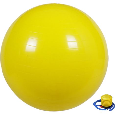 Ballon d'exercice et de stabilité – Swiss Ball pour yoga, gym, kinésithérapie, physiothérapie et usage à la maison (1/5)