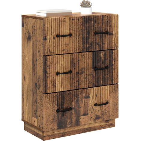 Maison Exclusive - Armoire à tiroirs Bois ancien 66 x 34,5 x 87 cm