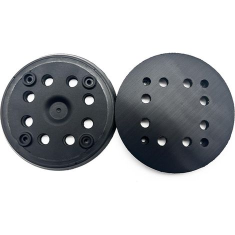 2pcs Auto-adhésif Flootage Verre Disque Polissage 8 Trous 4 Plaques Ponçage Ponçage Des Yeux Faciles À Utiliser (1/3)
