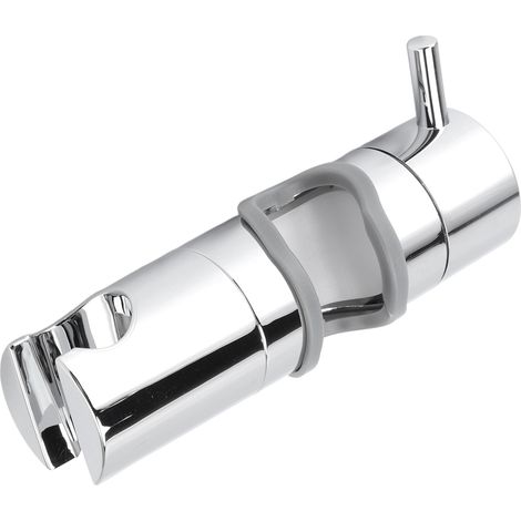 Support de pommeau de douche ABS chromé, réglable, antidérapant, barre de douche coulissante pour salle de bain (1/5)