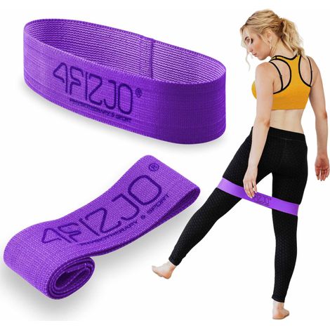 4FIZJO FLEX BAND 34 x 5 cm Viola (Resistenza molto elevata)