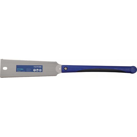 Japansäge/Feinzugsäge Ryoba Blatt-L.250mm Gesamt-L.600mm 2K-Komfortgriff TECWERK