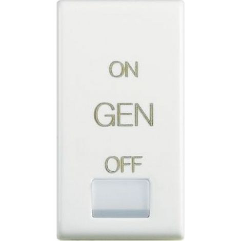 Bticino matix myhome copritasto on off generale colore bianco am5911af