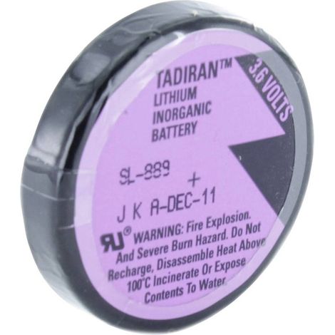 [NEUWERTIG] B-Ware Tadiran Batteries Sl 889 P Spezial Batterie 1/10 D Pin Lithium 3.6 V 1000 M Ah (1/2)