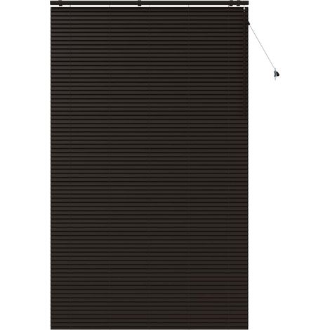 vidaXL Venetian Blind Dark Brown 160 x 250 cm 35 mm
