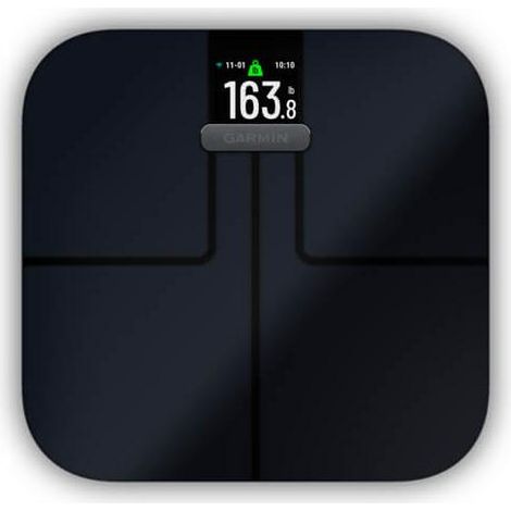 Garmin Index S2 Bilancia Pesapersone Elettronica Forma Rettangolare Nero