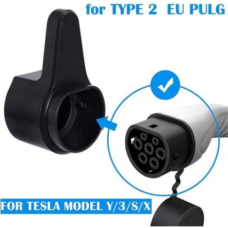 Support Mural de Type 2 EV Support de Câble de Chargeur de Véhicule Électrique Organisateur de Câble de Charge EV pour Model Y/3/X/S (1/4)