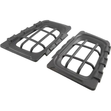 Cubiertas para faros antiniebla del Suzuki Jimny JB74 SOLAMENTE 2019-2023. Embellecedor del marco de las cubiertas de los faros antiniebla.