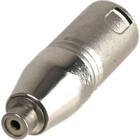 XLR-Adapter, XLR-Stecker/Cinch-kupplung