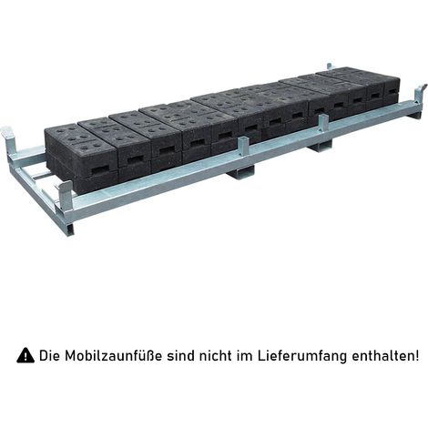 Schake Lager- und Transporttraverse für Fußplatten