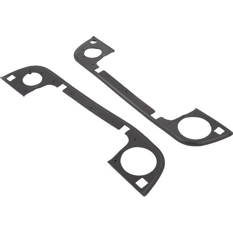 Joint de couvercle de poignée de porte extérieure, 2 pièces, joint d'étanchéité avant gauche droit en plastique 51218122441 de remplacement pour E32 E34 E36 (1/5)