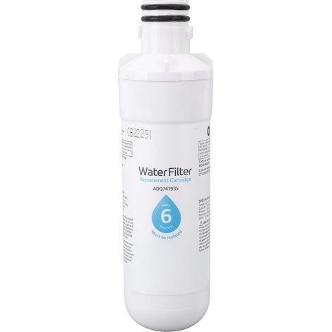 1 Filtre à eau réfrigérateur, Charbon actif, ABS, Remplacement ADQ747935, 6-12 mois, Cuisine (1/5)