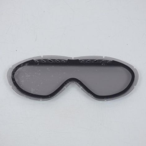 Écran double fumé gris pour lunette masque cross Smith Sonic moto (1/2)