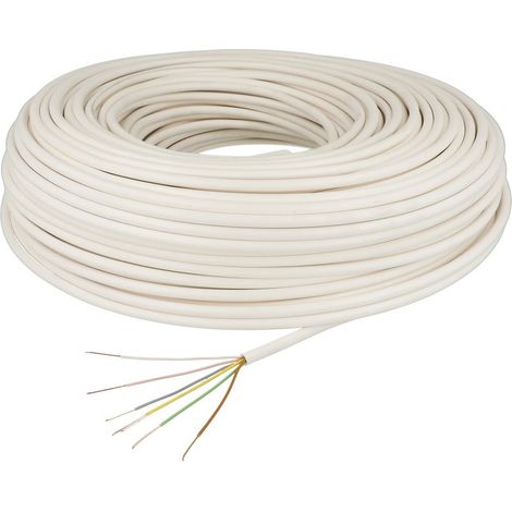 Câble sonnette PVC 6 x 0,8 mm² YR