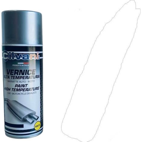 Bomboletta spray alta temperatura trasparente 400� rapida marmitte caldaie stufe