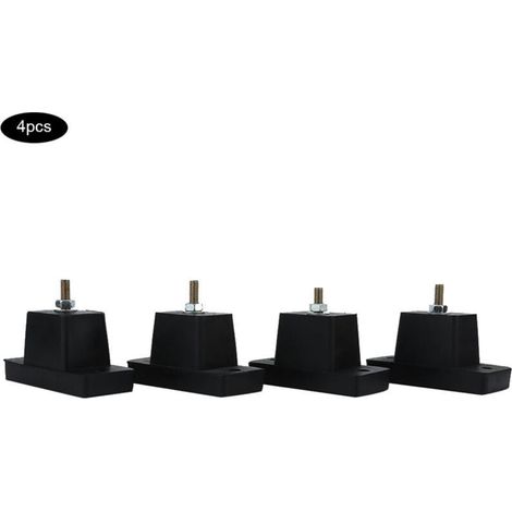4-teiliges Stoßdämpfer-Pad-Set für Klimaanlagen – Anti-Vibrations-Außenhalterung – langlebiges Montagezubehör (1/4)