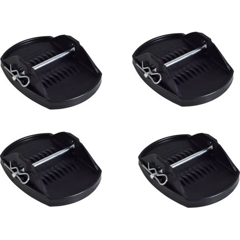 Soportes para patas de remolque, 4 unidades (1/5)
