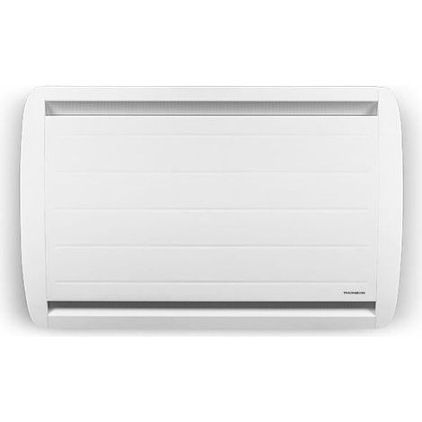 THOMSON - THRFIT2000 - Radiateur connecté - Inertie sèche - 2000 watts - Ecran LCD - 3 modes - Antisalissure - Blanc (1/4)