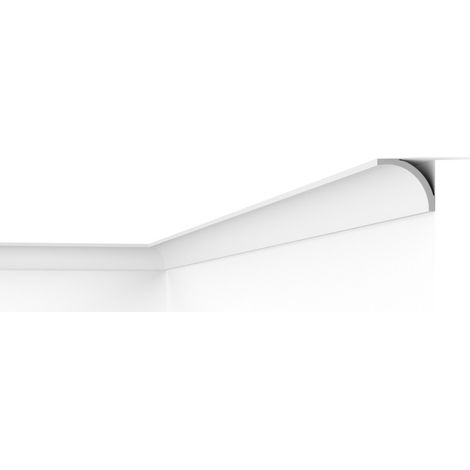 B1 NOMASTYL Moulure de plafond Polystyrène Noël & Marquet 66 x 78 x 2000 - 1 pièce (1/3)