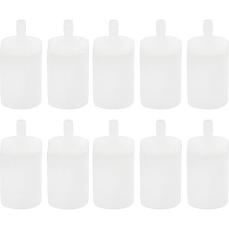 10 filtros de combustible de repuesto ABS para motosierras Husqvarna – 93 g, amplia compatibilidad (1/5)