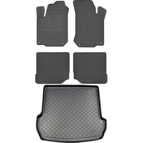 Volkswagen Golf IV Variant / Kombi (1998–05.2007) – Set: Gummifußmatten + Kofferraummatte (1/5)