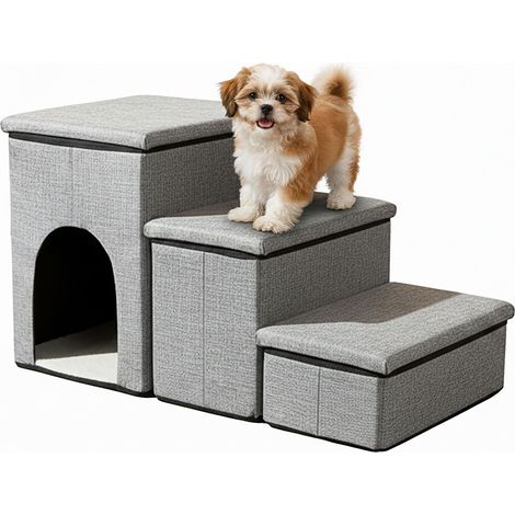 Escalier pour Chien, 3 marches, Niche (1/5)