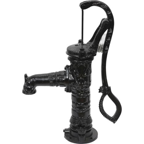 Handschwengelpumpe Rustiukal H: 66 cm, schwarz (1/2)