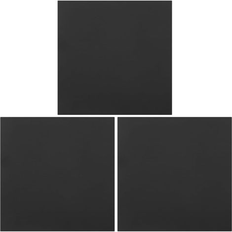 Lot De 3 Plaques Gravables En Aluminium Anodisé Noir 0.05 Mm 11.81X11.81 Pouces Panneaux Vierges Pour Signalétique Bureau Panneaux Muraux Décoratifs Résistants Aux Intempéries (1/5)
