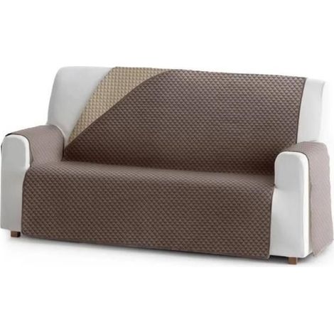 Housse de canapé 2 places - JUANIO - Réversible - Antidérapante - Imperméable - 220x115 cm (1/3)