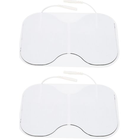 2 pièces Électrodes Lombaires 10x15cm pour Appareil de Physiothérapie TENS Électrique (1/5)