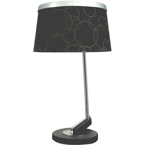 Lampada tavolo Candellux Impresja nera E27 regolabile (1/3)