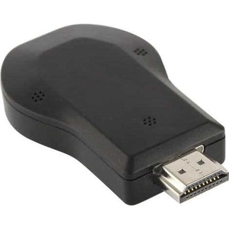 Receptor HDMI M2 Android 1080P/HDMI AirPlay DLNA WiFi para Android/iOS/Mac/Windows. Compatible con la función de compartir en línea con la pantalla del televisor WiFi (negro). (1/4)