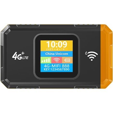 Routeur point d'accès mobile portable WiFi 6 4G LTE 300 Mbps, modem sans fil, version eurasienne (1/4)