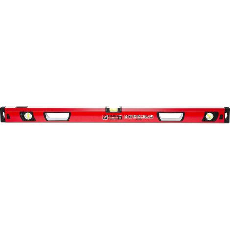Rubi – Niveau à bulle 76934 Antishock 100 cm – Précision 0,5 mm/m – Aluminium résistant aux chocs – Fiole agrandie pour visualisation claire (1/3)