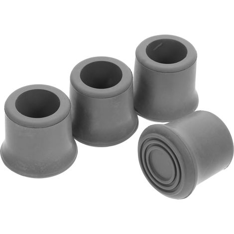 4 patins en caoutchouc pour pieds de chaise douche et bain, protection antidérapante installation (1/5)