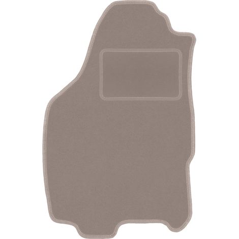 Alfombrilla beige para el conductor para Lancia Ypsilon II hatchback (2003-2011)