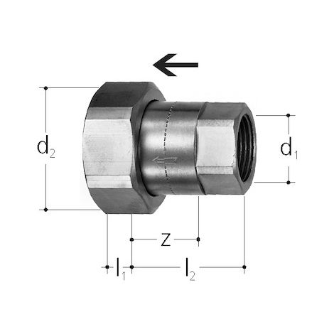 JRG Verschr. m. RV 1/2" PN10