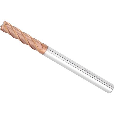 4-schneidiger Fräser aus Wolframstahl, CNC-Schaftfräser, Schneidwerkzeug, 6D x 24 x 75L x 4F (1/5)