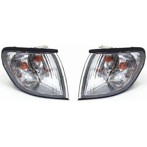 Paire de feux de position avant, clignotants et feux de position latéraux pour Honda Starex H1 (1995-2005), blancs (1/5)