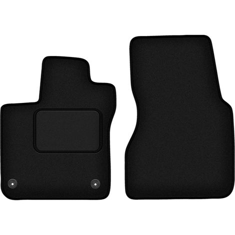Tappetini anteriori per auto per: Renault Twingo III hatchback (2014-) neri (1/5)