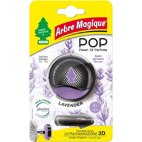 Trade Shop - Arbre Magique Pop Profumatore Deodorante Per Auto Profumazione Lavander Lavanda - (1/2)