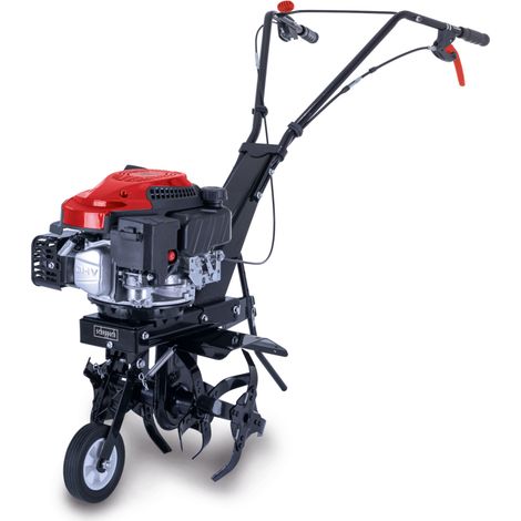 Scheppach – Motobineuse thermique 4 temps 3,4 CV – 144 cm³ – 16 fraises Ø 260 mm – largeur de travail 360 mm – profondeur réglable jusqu'à 130 mm