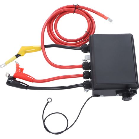 Kit de commande à distance pour treuil électrique avec prise 3 broches pour voiture, quad, SSV et treuil de 8000 à 20000 lb. (1/5)