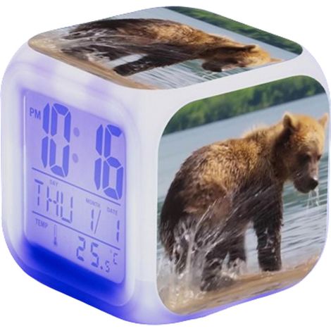 Réveil numérique pour Enfant - Affichage éclairé Cadeau Horloge (1/5)