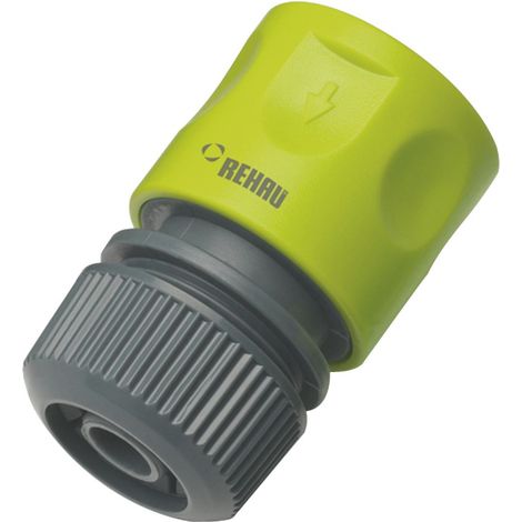 Rehau Allround Schnellkupplung 1/2" Gartenschlauch Anschluss - Schnellverbinder (1/2)