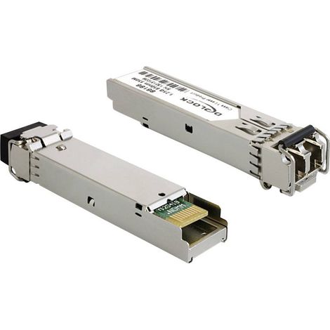 Module transmetteur SFP Delock 86186 1 GBit/s 550 m Type de module SX (1/2)
