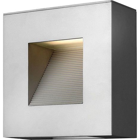 Elstead Luna - Applique da esterno a LED 2 luci Titanio IP44 (1/5)