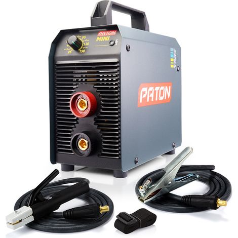 PATON MINI Inverter 3-en-1 – Poste de soudage – Soudeur à l’arc – Courant de sortie 150A – Entrée 230V (1/5)